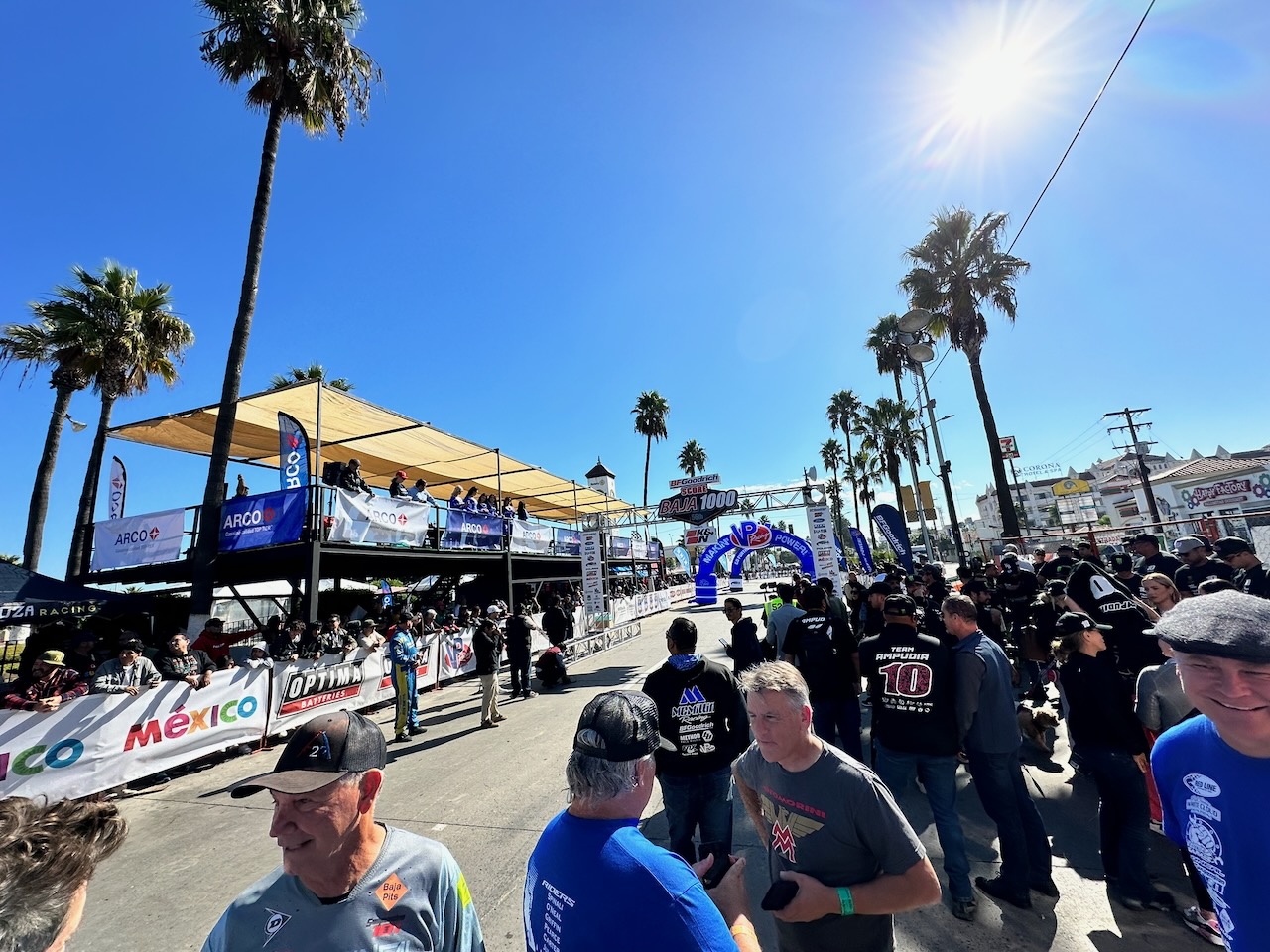 High Altitude Racing celebrating at a Baja finish line