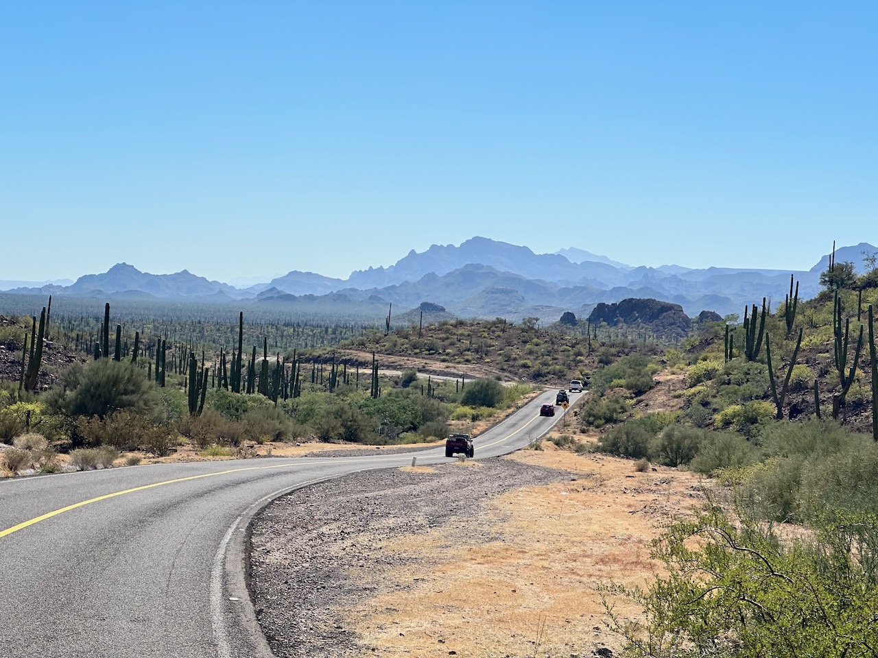 High Altitude Racing exploring the dramatic Baja Sur landscape