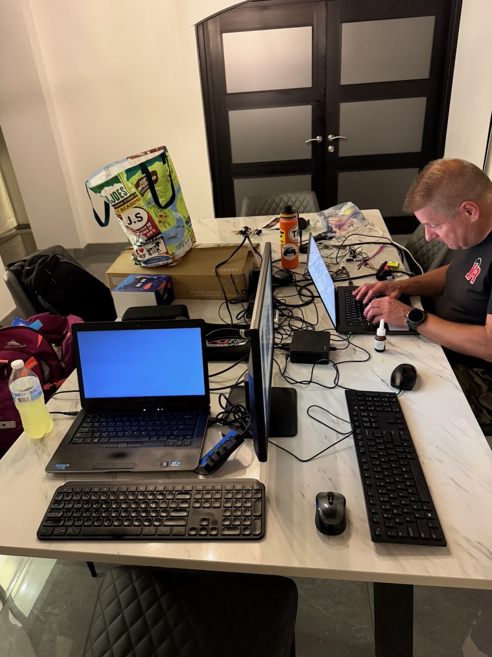 Continuing late-night cloud and telemetry coding
