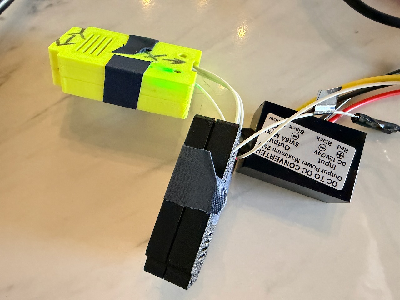 Accelerometer and gyroscope telemetry package for race car 355