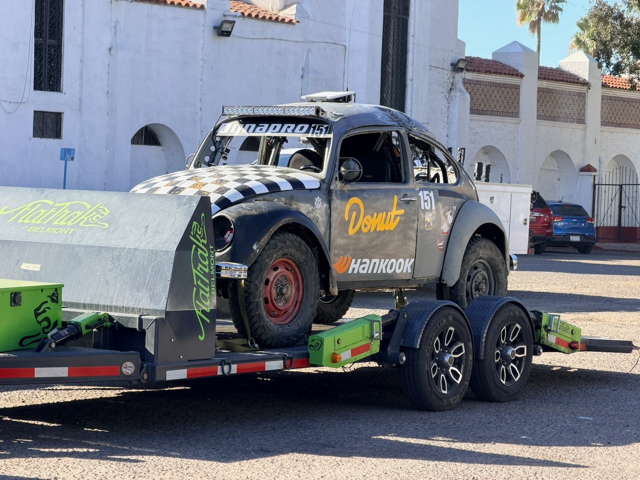 Class 11 Volkswagen at NORRA 500 technical inspection
