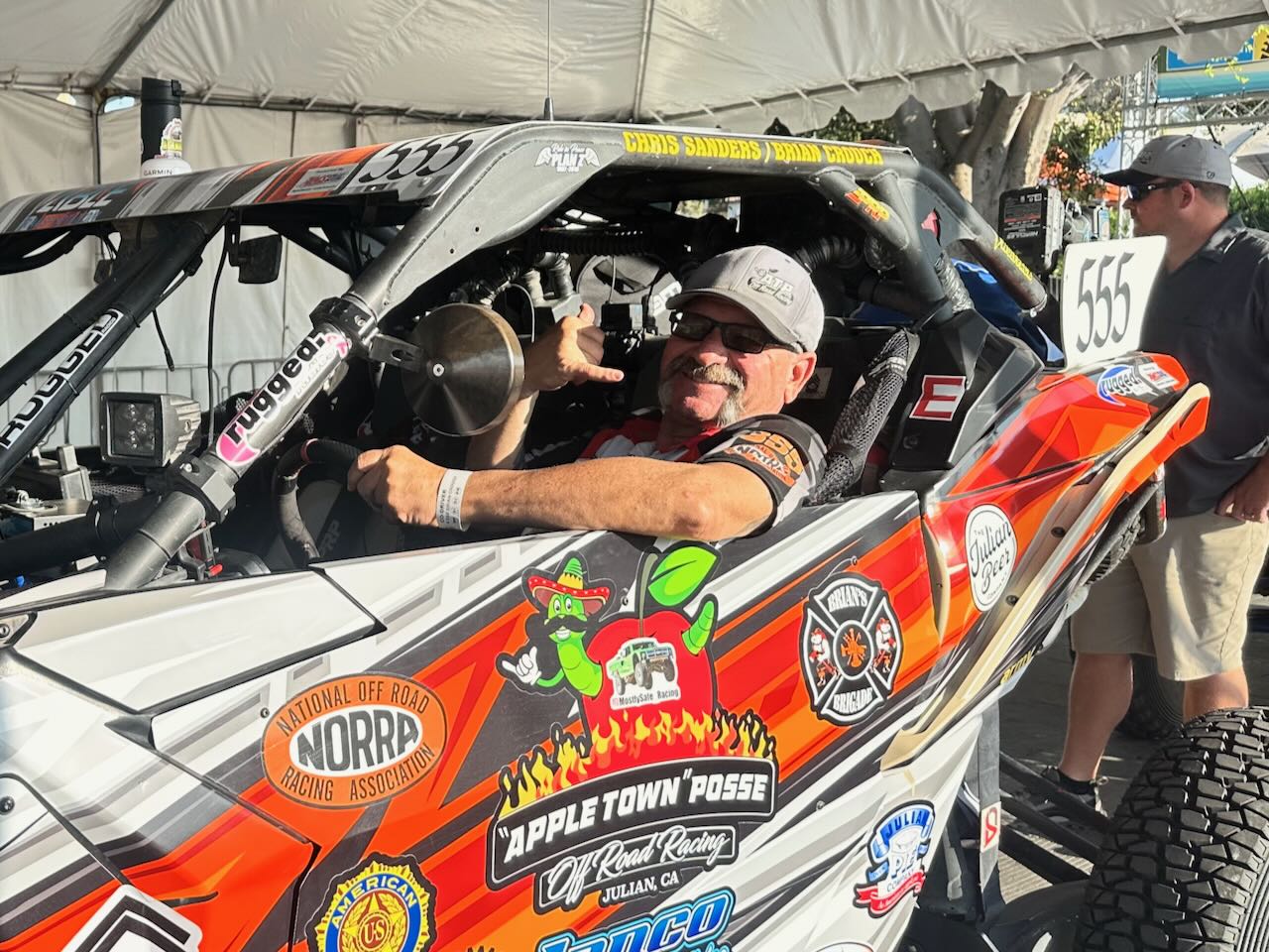 Brian Crouch at the NORRA #555